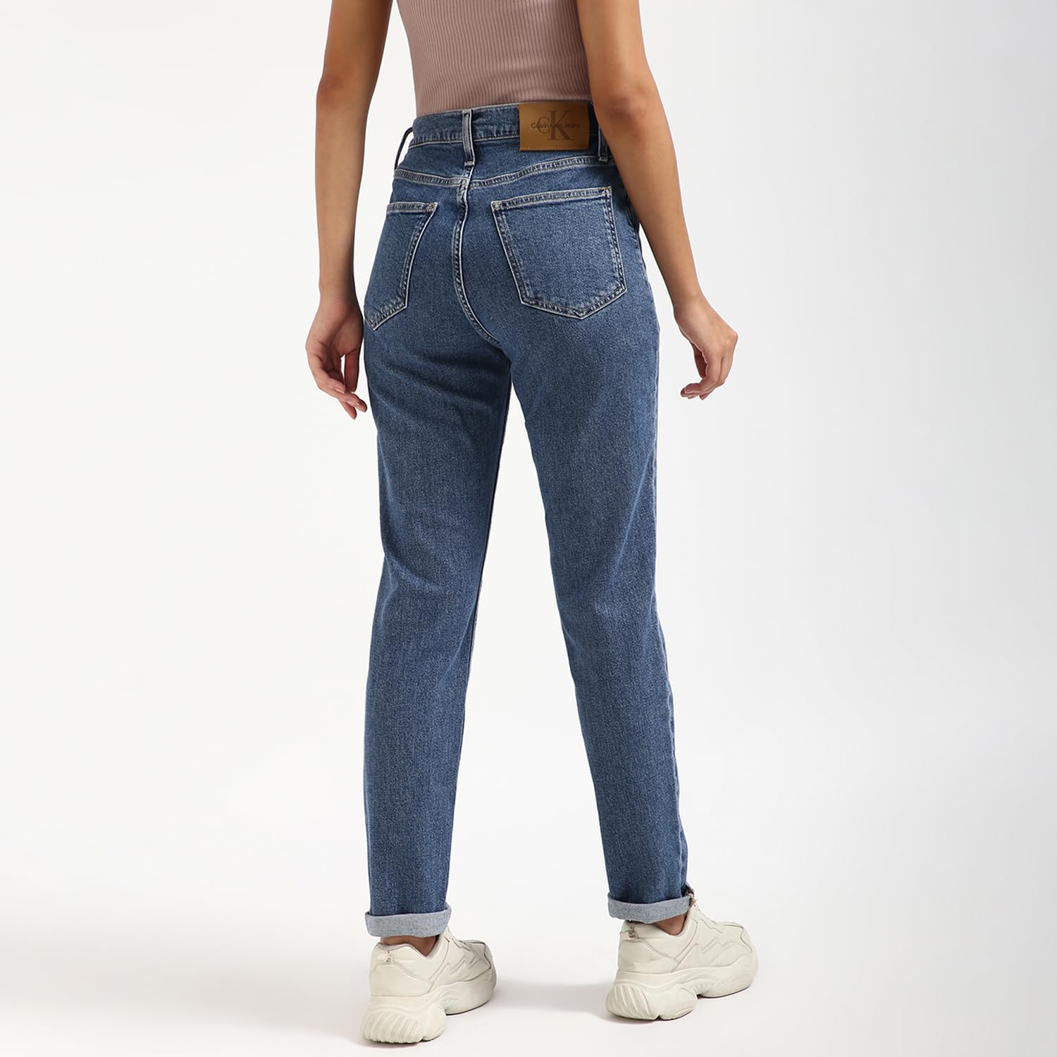 Calvin Klein Donna Jeans Mom Jean Tapered Fit