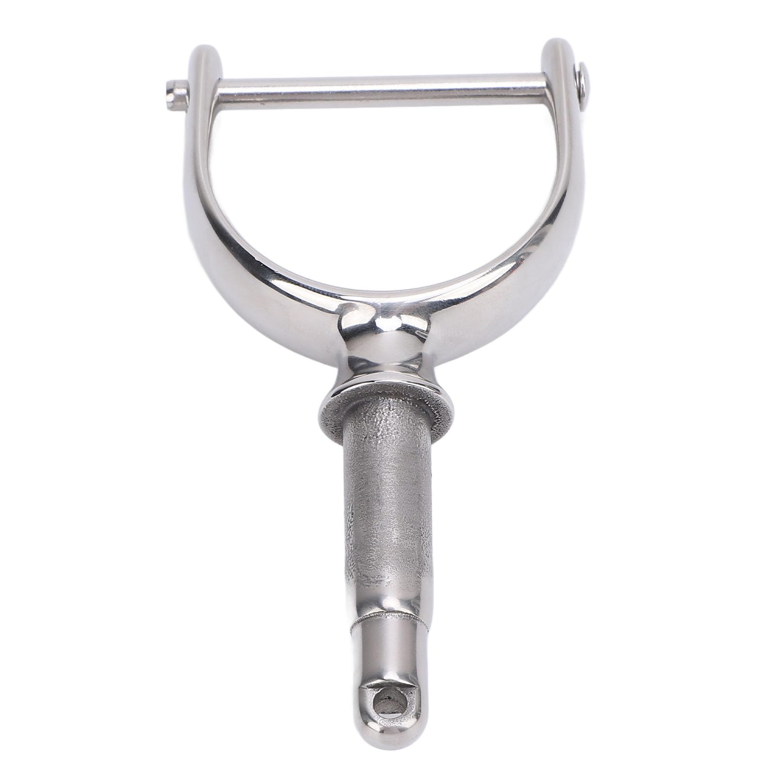 2 Pezzi di Scalmi per Remi in Acciaio Inox 316, Supporti per Pagaie e Remi a Morsetto, Senza Foratura, con Albero da 1/2 Pollice e Bullone Regolabile per Canoe, Kayak, Piccole