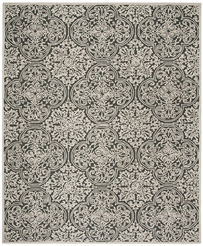 Tapete SAFAVIEH 8x10 Handmade de Lana Gris miniatura 3