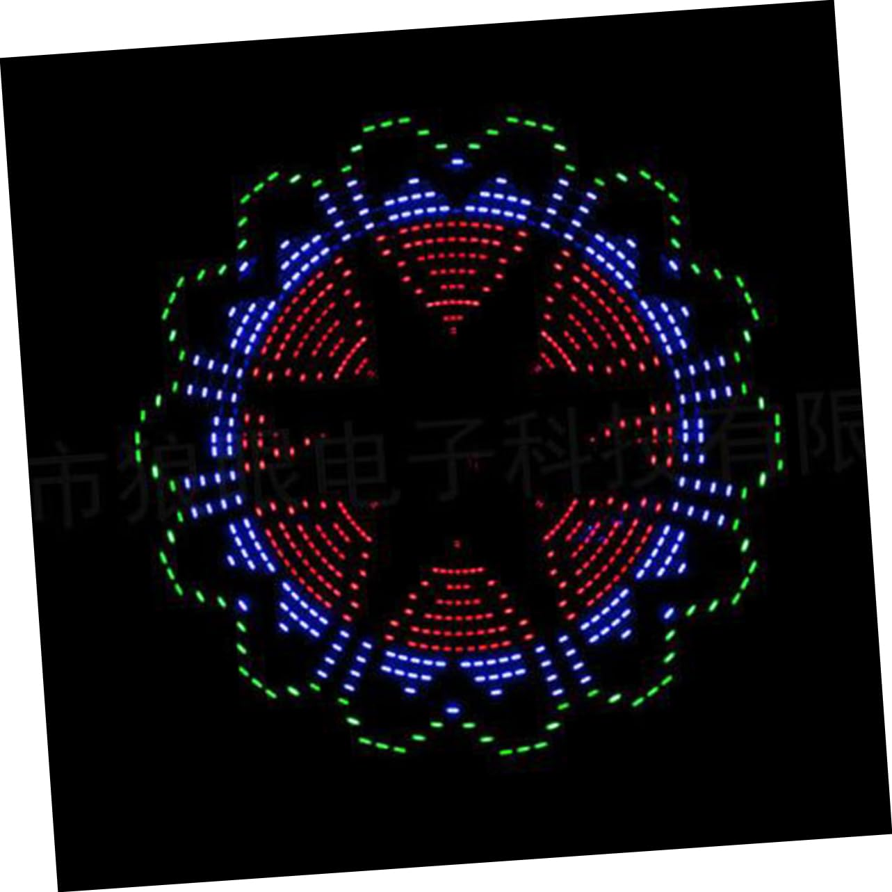 BESPORTBLE Luce della Ruota LED per Bicicletta Luci dei Raggi Super Luminose Impermeabili Batteria Batteria Non Inclusa Composta da Lampadine LED