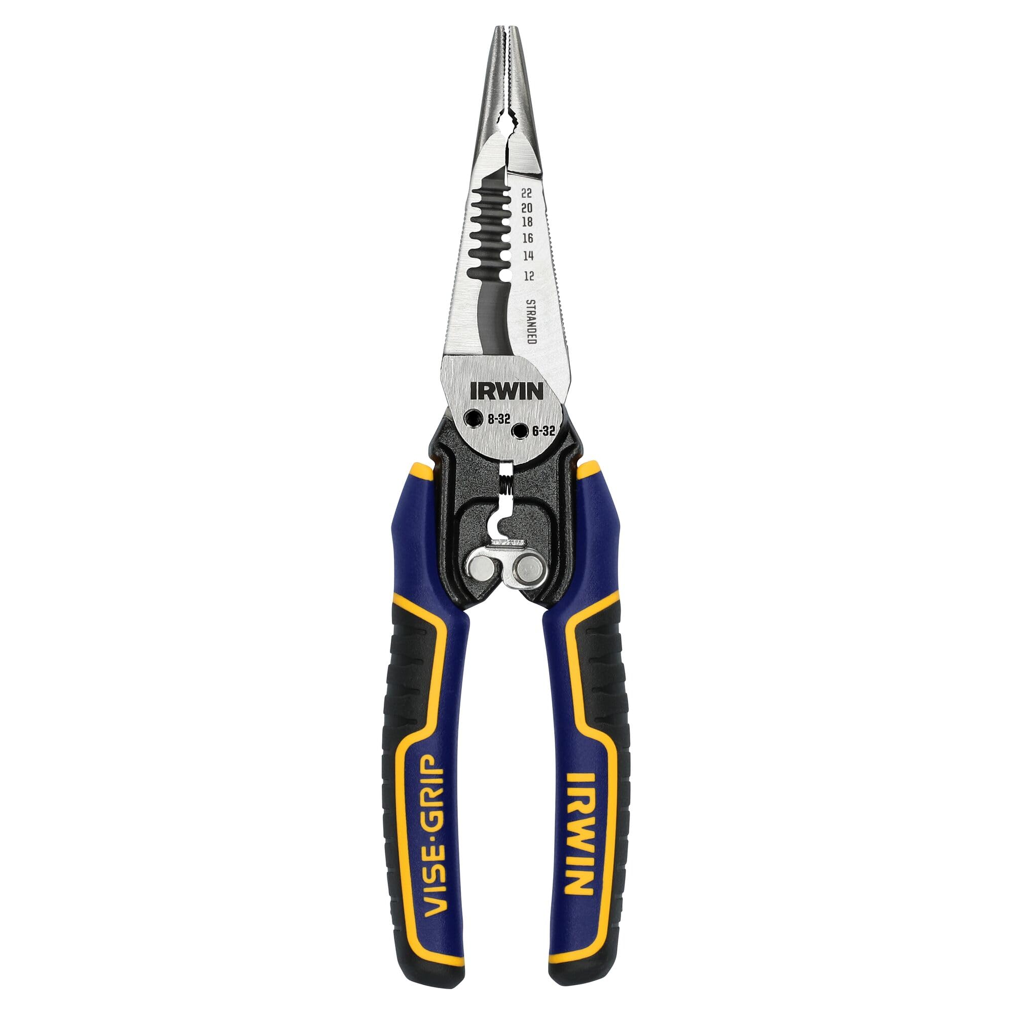 IRWIN VISE-GRIP Drahtabisolierer, 7-in-1 Multifunktion (IWHT84002)