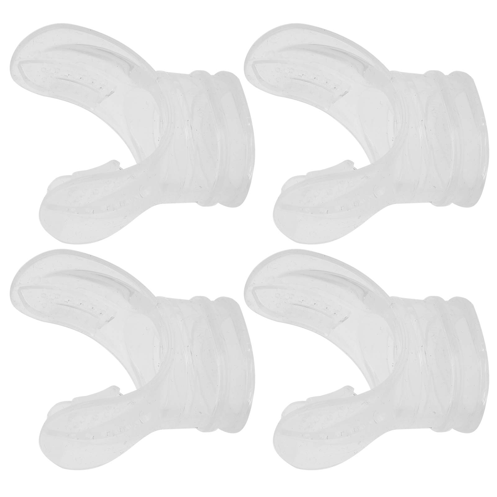 Boccaglio da immersione 4 pezzi, regolatore in silicone per snorkeling professionale