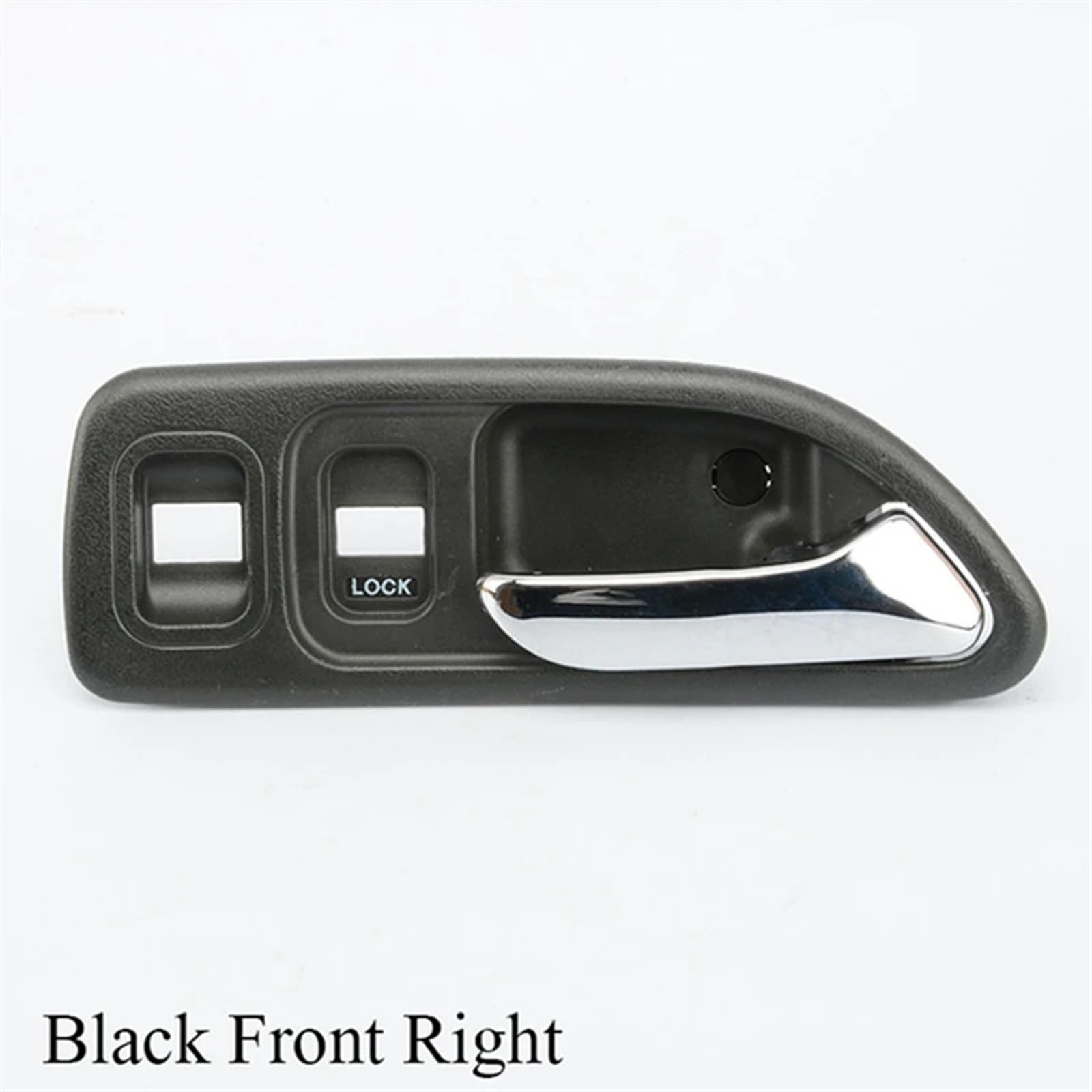 4Pcs for 94-97 Honda Accord Chrome Black Interior R/L Front&Rear 4Pcs for 94-97 Honda Accord Chrome Black Interior R/L Front&Rear
