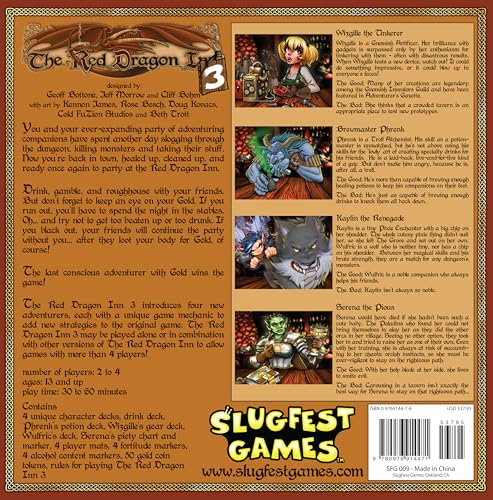 The Red Dragon Inn 3 juego de cartas de estrategia miniatura 2