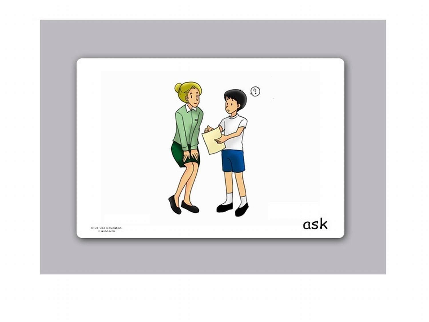 Flashcards En Français - Verbes 1, 18 Cartes Images Plastifiées - Pour école, Orthophanie, Apprentissage Langue
