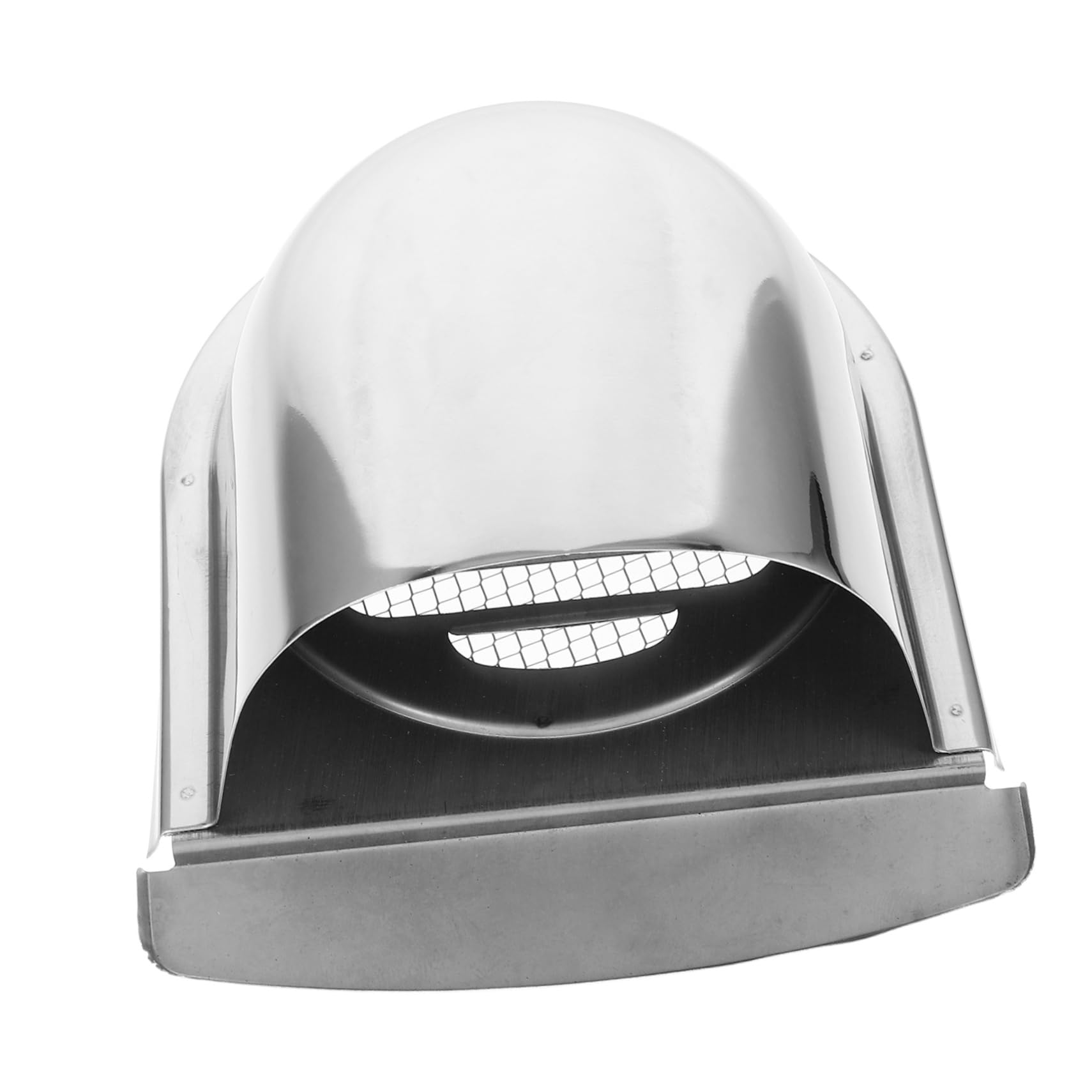 Évacuation de sèche-linge avec auvent et couvercle extérieur de conduit de sécheuse en inox