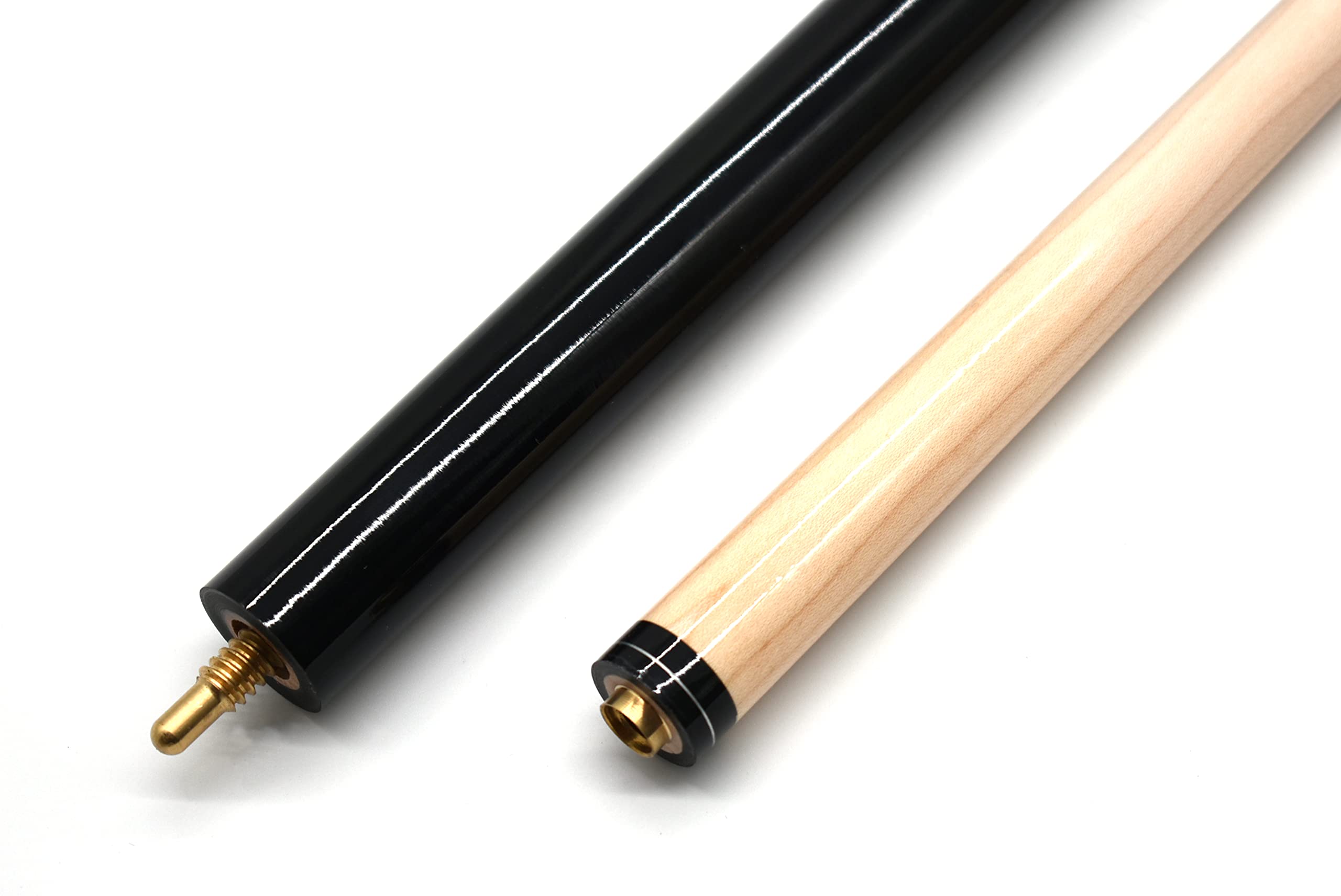 Billard Break Jump Queue - 3-teilig, Schnellverschluss, Navy Blau, 143cm