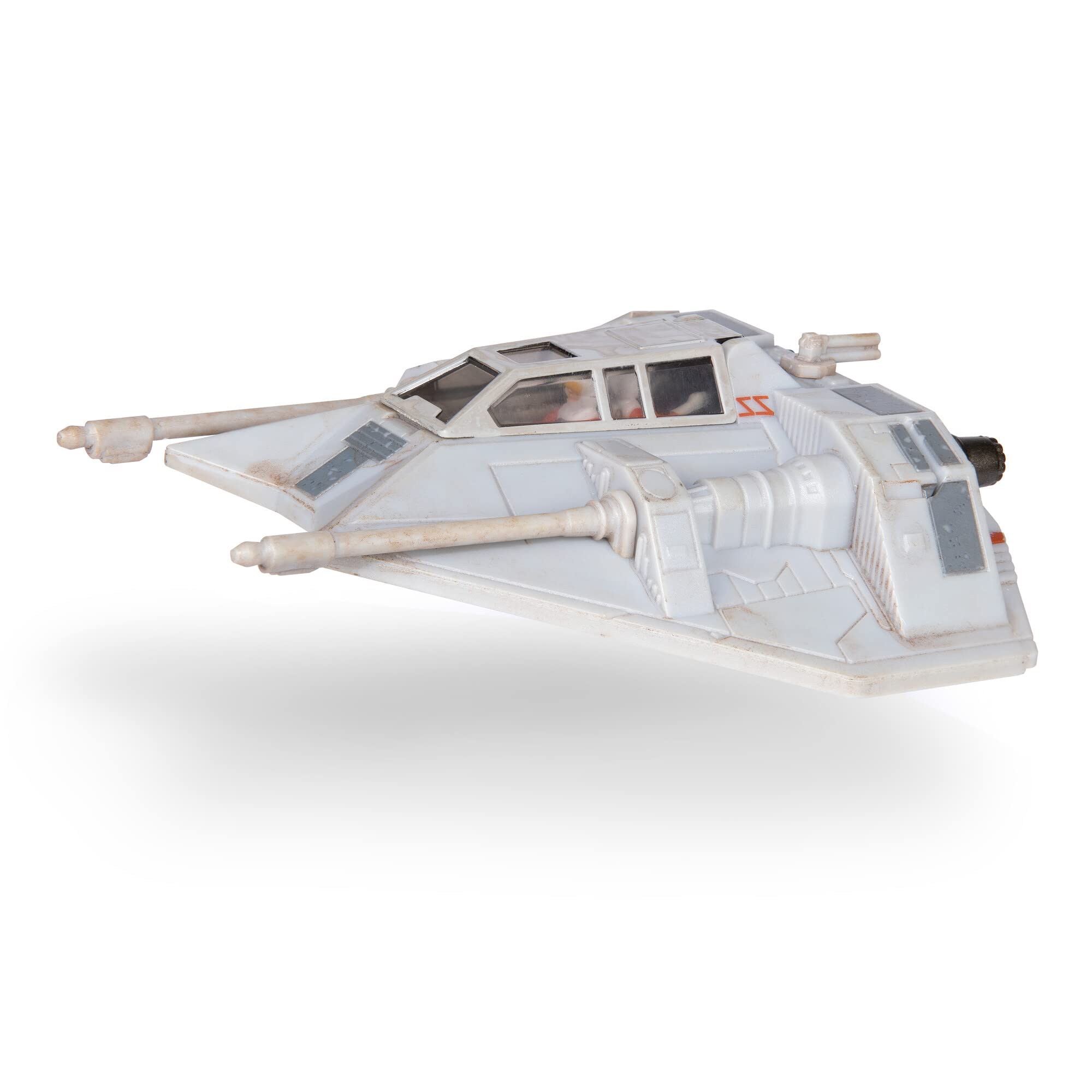 Star Wars Micro Galaxy Squadron Luke Skywalker's Snowspeeder - Vehículo de Clase Starfighter de 5 Pulgadas con Dos Accesorios de Micro Figuras de 1 Pulgada