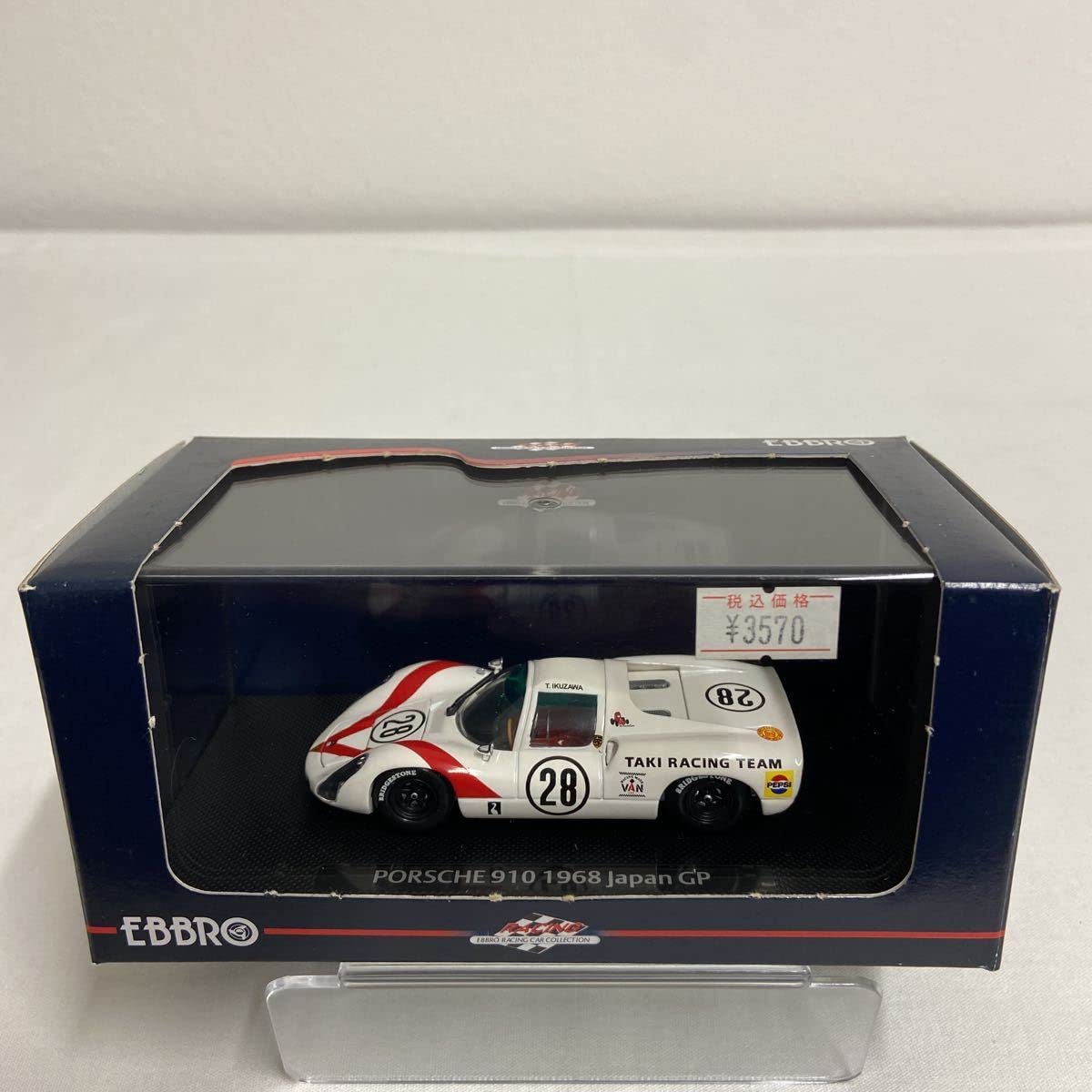 Amazon.co.jp: EBBRO 1/43 Porsche 910 Japan GP 1968 #28 Waterfall 