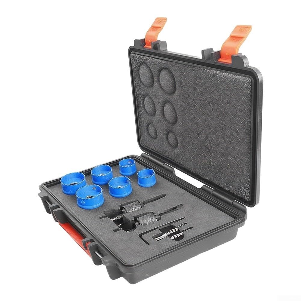 Juego Brocas para sierra 6pcs HSS Metal para madera para acero