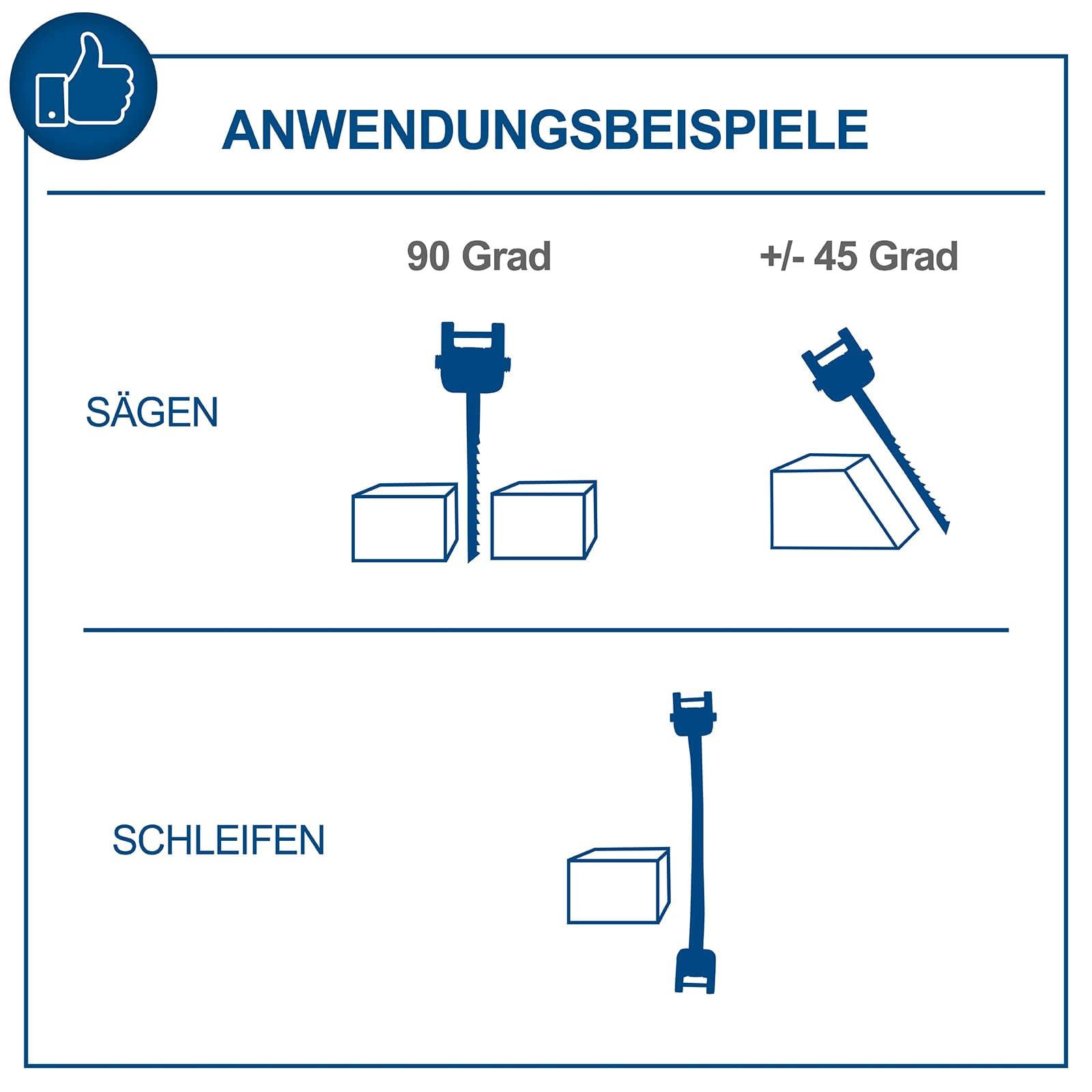 Scheppach Dekupiersäge DECO SWITCH | 18 mm Hubhöhe | Variable Hubzahl 550 – 1500 min-1 | Schnitthöhe/-tiefe: 50/405 mm | 70W Leistung | inkl. Fußschalter