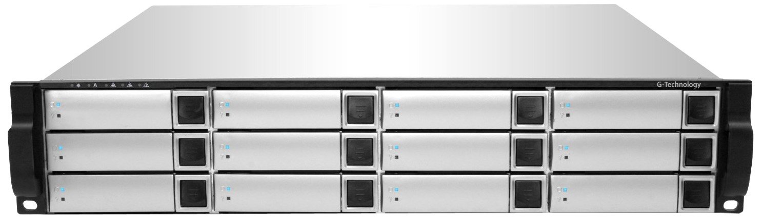 G-Technology G-SPEED eS PRO XL 12 TB High Speed Mini-SAS 2U Rackmount RAID Array for Video Editing Applications 0G00171