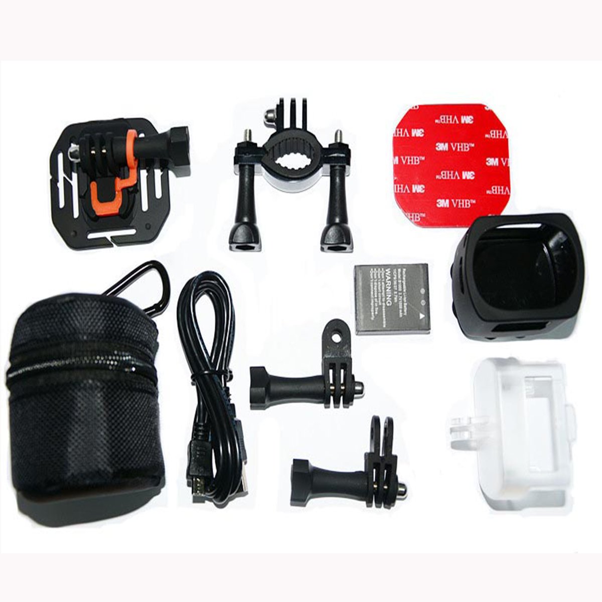 Amkov 360 Degree Panoramic Fish Eye Camera 1440p Hd Action