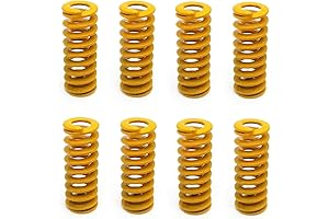 BlingKingdom 8pcs High-Precision 3D Printer Springs for Enhanced Leveling