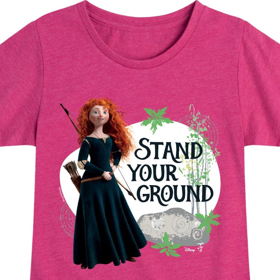 Disney Brave - Merida Stand Your Ground - Toddler & Youth Girls Short Sleeve Graphic T-Shirt3