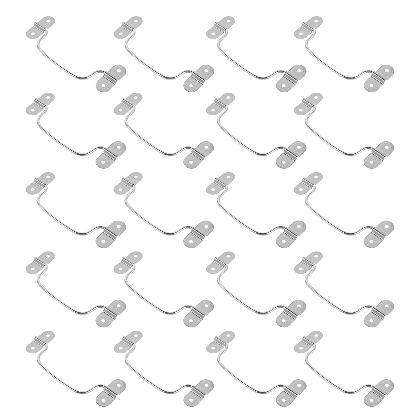 Poignées pliantes inox pour caisse outil transport industriel coffret lourd - 40pcs