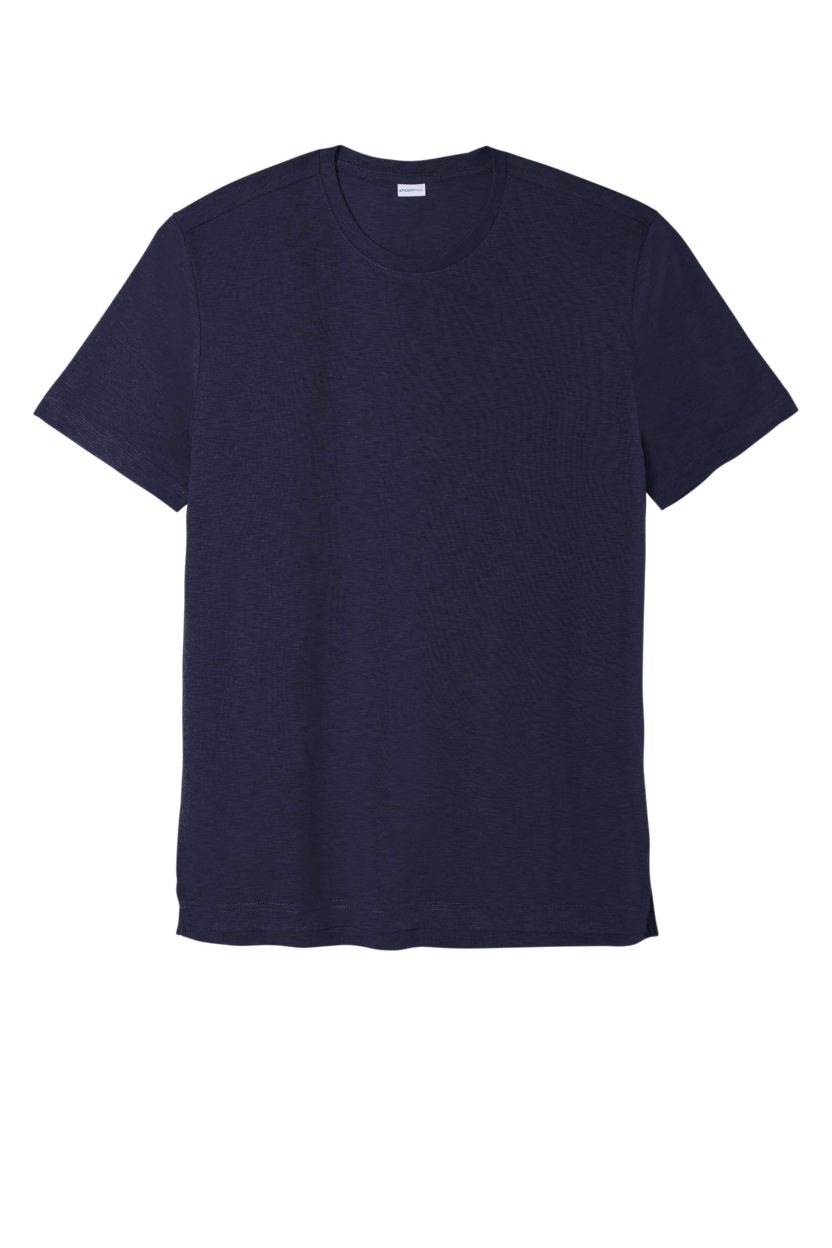 Unisex PosiCharge Strive Tee | Lightweight Workout Shirt for Men & Women by SPORT-TEK – 4X-Large, True Navy, Model ST430