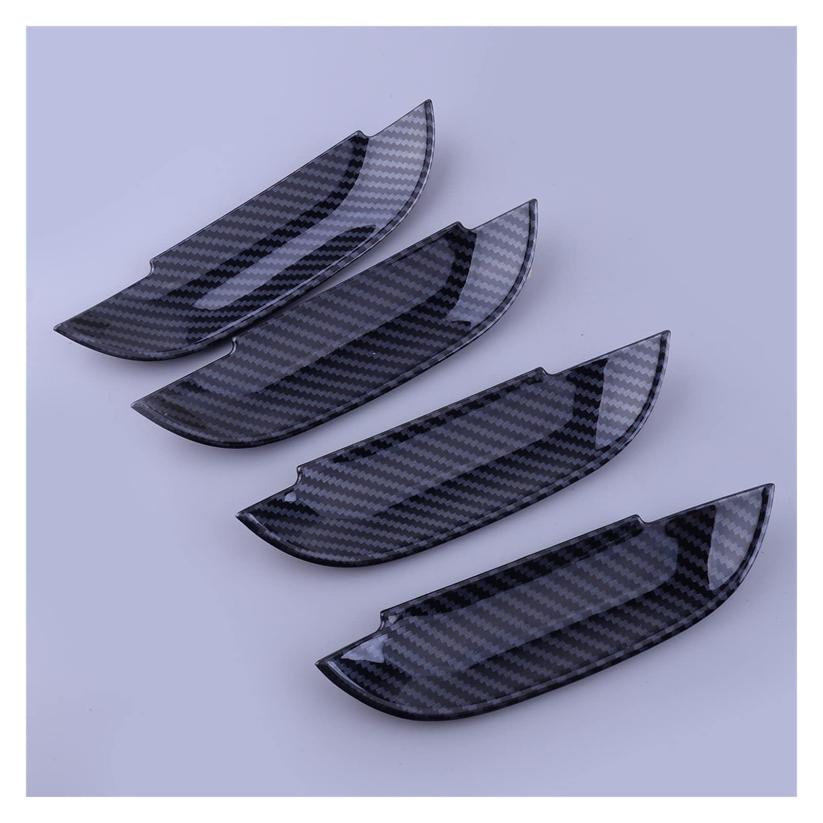 Fahbstr One Color Exterior Door Handle Cover For Dodge Charger 2015-2022 4Pcs Carbon Fiber Style Car Exterior Door Handle Bowl Cover Trim Fit