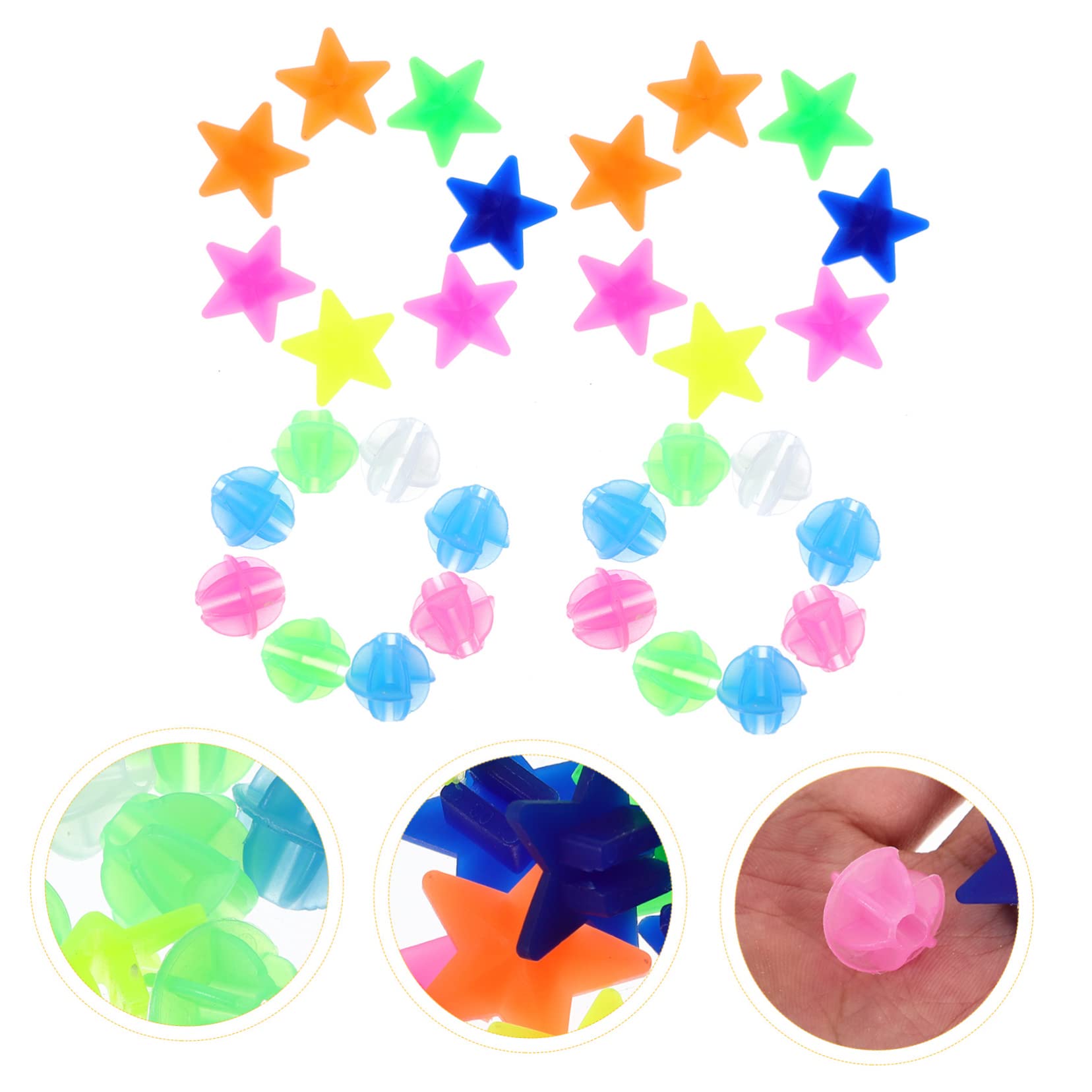 BRIGHTFUFU Bicycle Ornament Bike Clip Bead Small Bead for Bike Decor Creative Easy Clipping Design Smooth and Comfortable