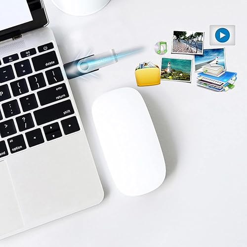 Miniatura 7 de Unidades flash USB de 8 GB, 1 paquete de unidades de pulgar USB 2.0 de 8 GB, memoria USB con indicador LED (negro, 1 unidad)