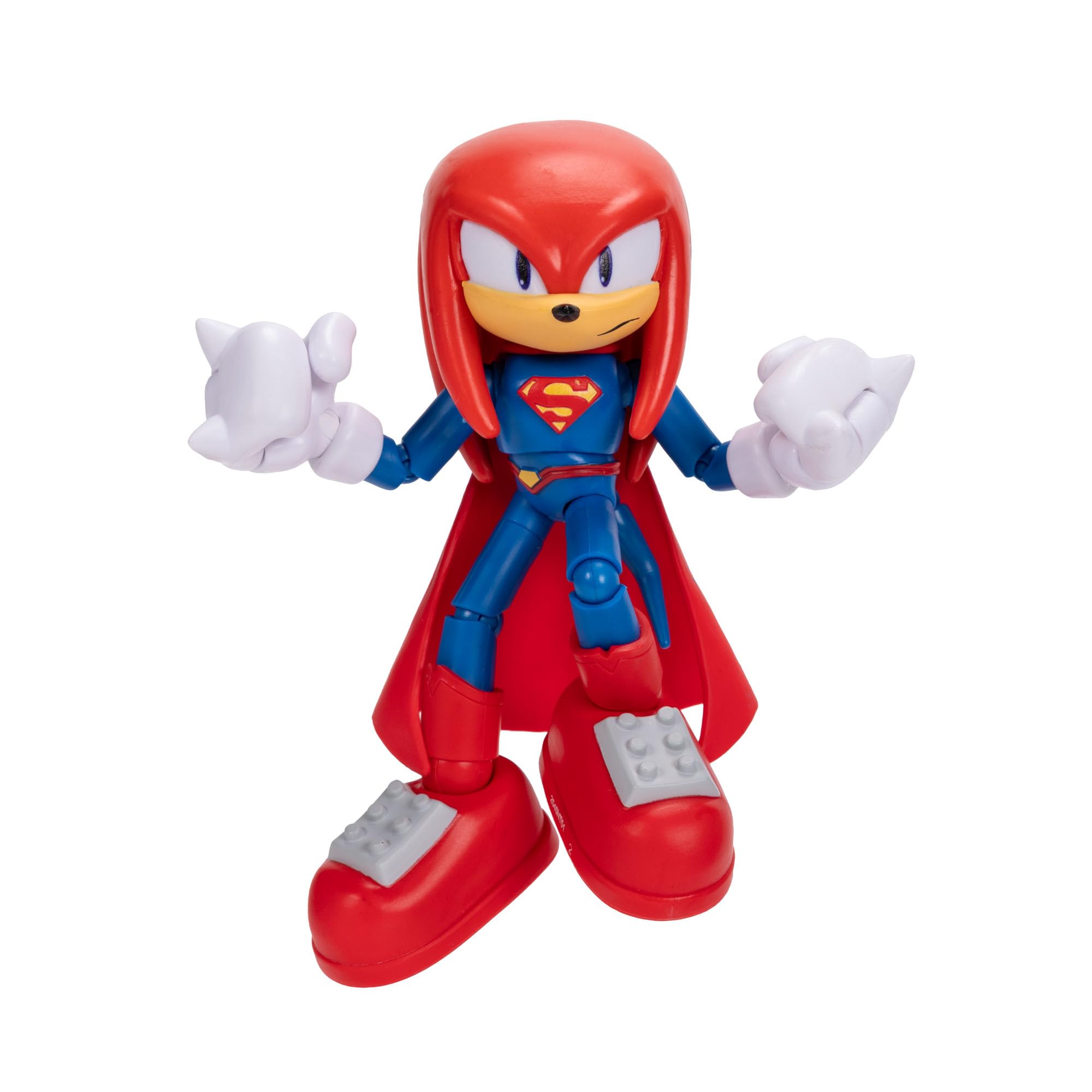 Sonic The Hedgehog Knuckles as DC Comics Superman 5' Figure