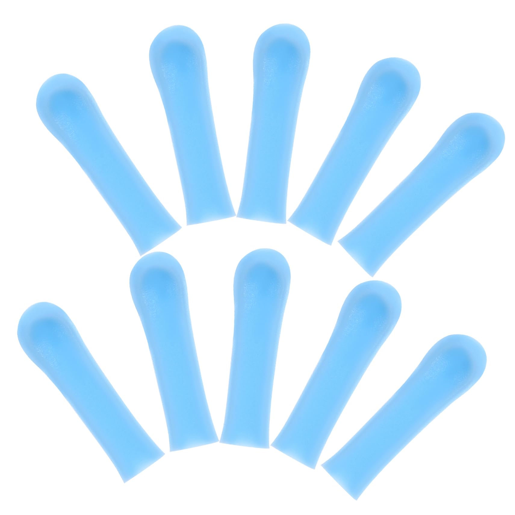 NOLITOY 10pcs Silicone Ear Scoop Sleeves Ear Cleaner Covers for Wax Removal Replacement Spoon Sleeves Care Products