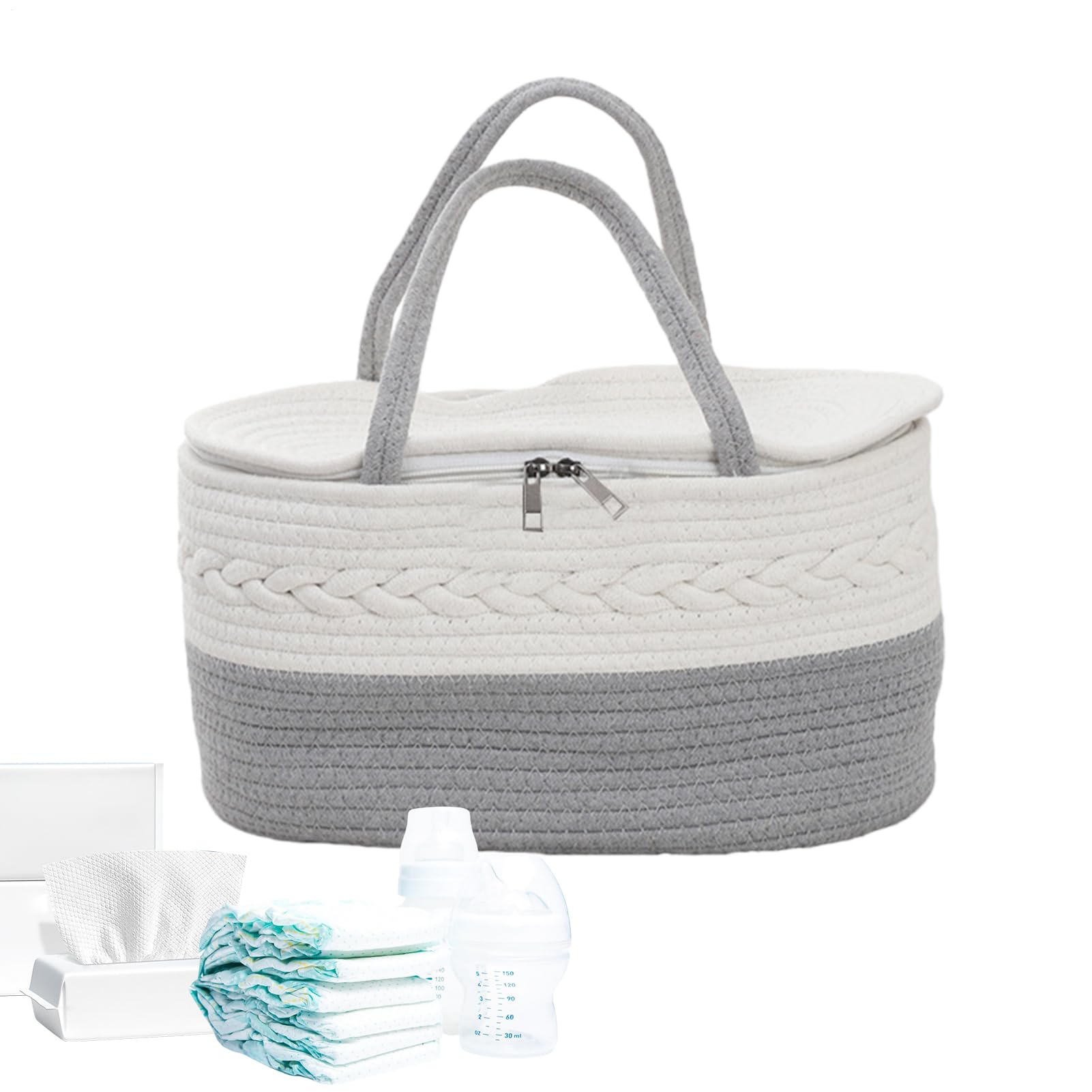Générique Cestino Organizzatore Bambino Borsa Portatile Grande Capacità