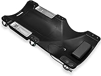 Vista 18 de Auto Dynasty Tablilla rodante de 40 pulgadas, para reparación mecánica automotriz de garaje de perfil bajo con reposacabezas acolchado, de plástico