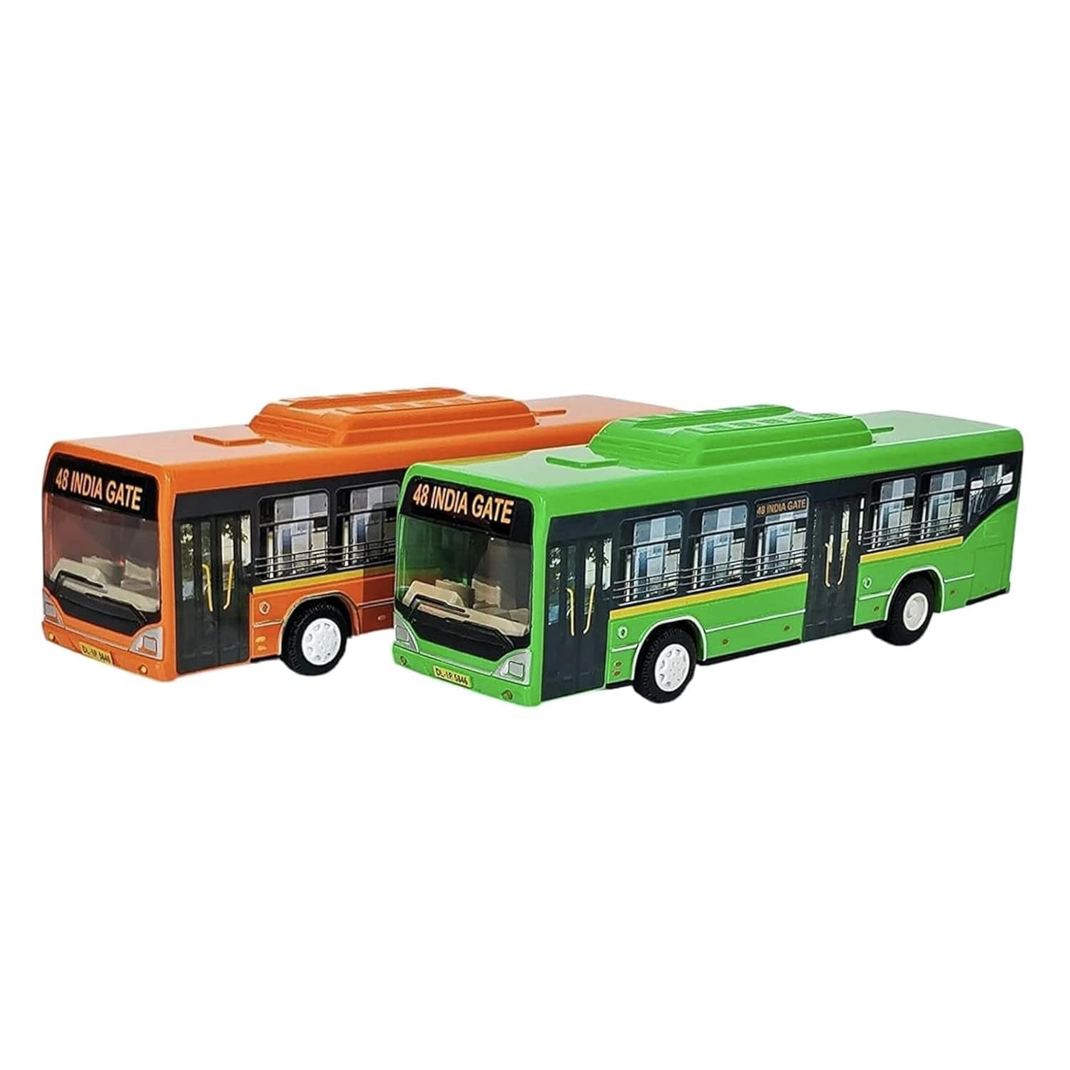 Tzoo Technology and You Low Floor Bus Toy with 6 Wheels for Kids | Pull Back Action Miniature Model Vehicle Toys | Ideal Gift for Kids Ages 3+ Years Old - Multicolor (Pack of 2) (B0BPSVXYWQ) Amazon Price History, Amazon Price Tracker