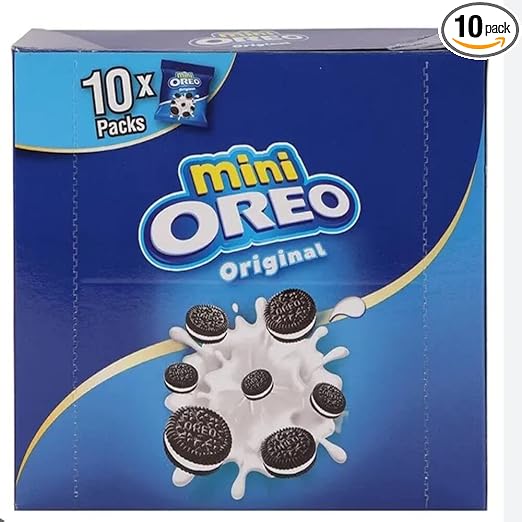 Oreo Mini Oreo Original 10X Packs, 204 g, Blue (4029824)