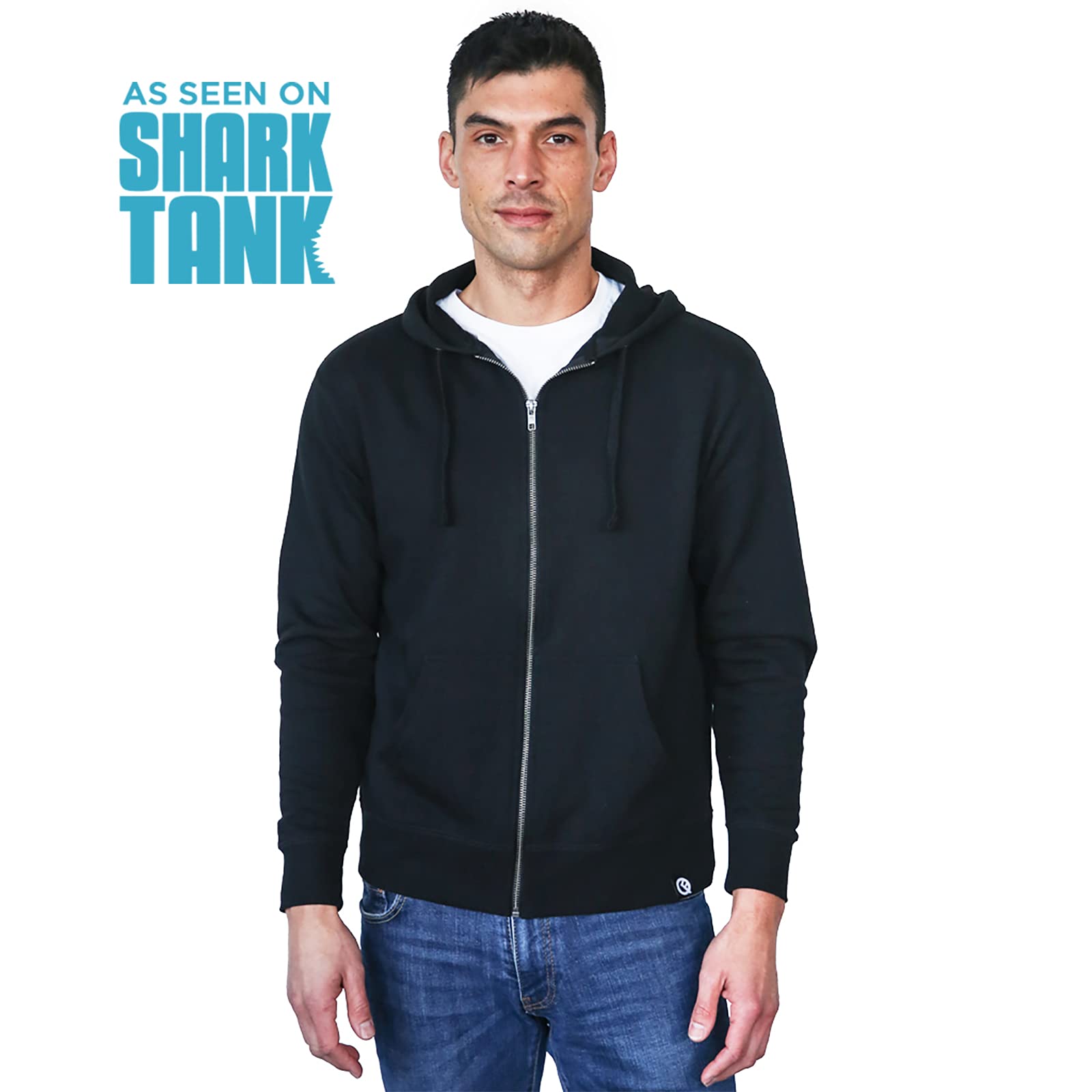 Hooded Sweatshirt Backpack Hoodie Shark Tank Quikflip2-in-1