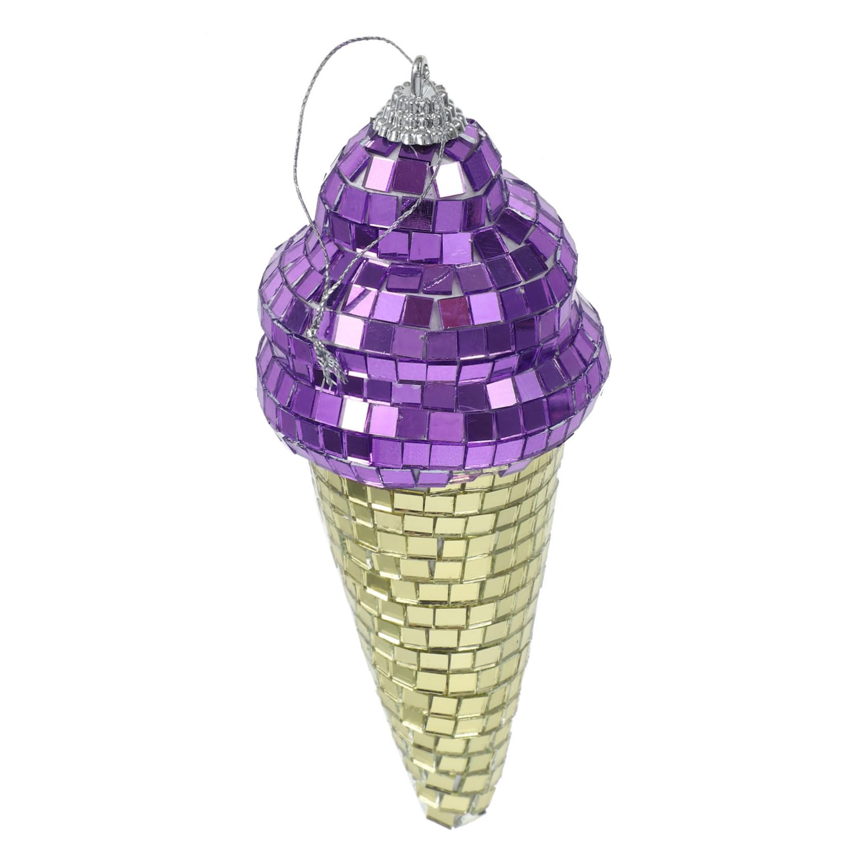 ULDIGI Decorative Disco Ice Cream Party Decorations Hanging Ornaments 80s Theme Brighten up Your Party