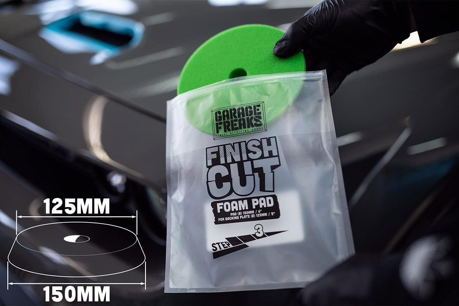 detailmate Kit de polissage pour voiture : vernis Menzerna 250 ml + Tampons Garage Freaks + ValetPRO Clay Rider 500 ml + pâte de nettoyage + accessoires