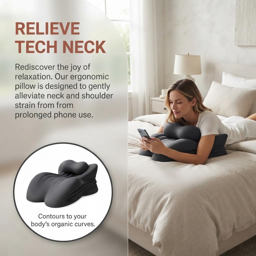 Intimitätskissen, Comfy Sleepers Kissen Sex, 27 Grad Sex Kissen, Memory Foam Keilkissen Mit Ergonomischer StüTzfunktion, Paarkissen für Intimität und Komfort