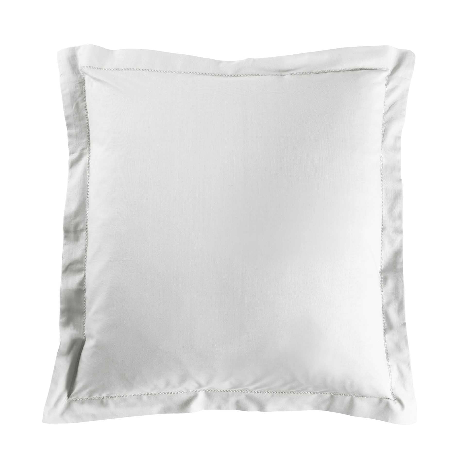 Douceur D'intérieur White Lina Pillowcase (63 X 63 Cm) 100% Cotton