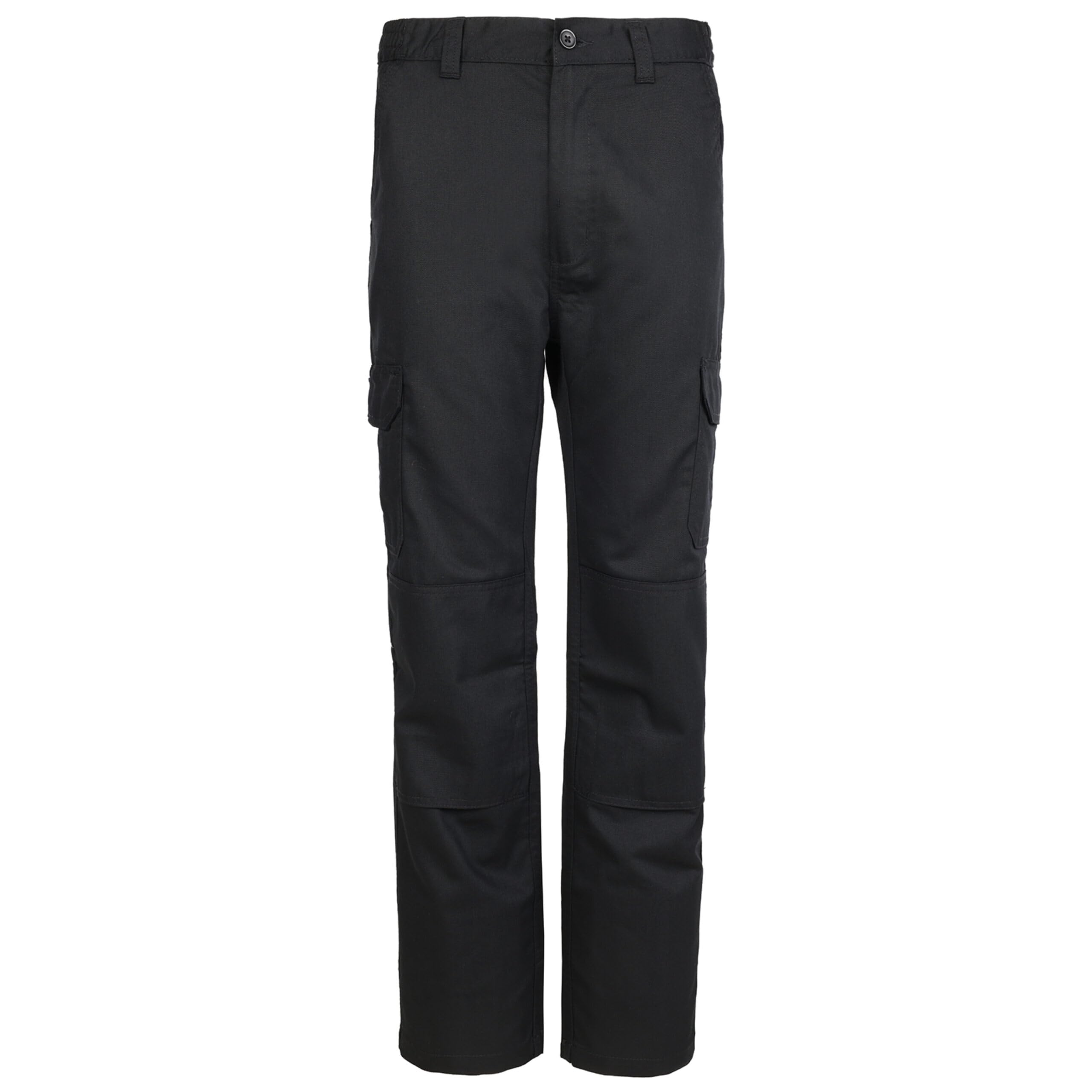 Fort Black Workwear Workforce Trousers, Cargo Combat Work Pants Size 28” To 48” ( Or Navy)
