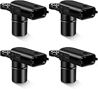 A-NAFTULY Set of 4 Camshaft Position Sensors 12615371 for Chevy Equinox Impala Traverse Camaro, GMC Terrain Acadia, Buick Enclave - 2010-2022