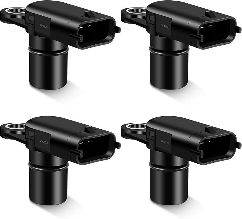Kit com 4 Sensores de Posição do Comando de Válvulas A-NAFTULY 12615371 para Chevrolet, GMC, Buick e Cadillac 3.6L