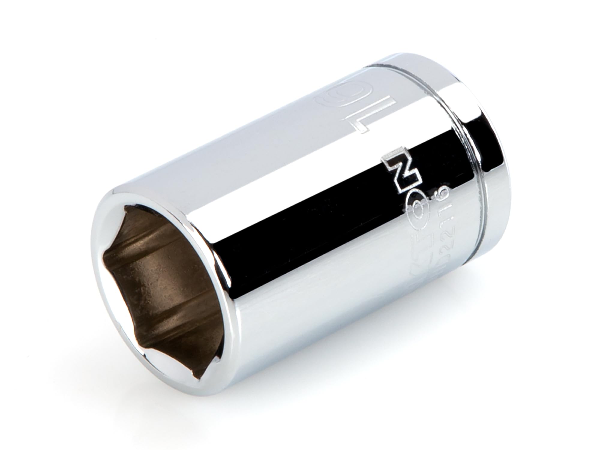 TEKTON 1/2 Inch Drive x 16 mm 6-Point Socket | SHD22116 | Shallow