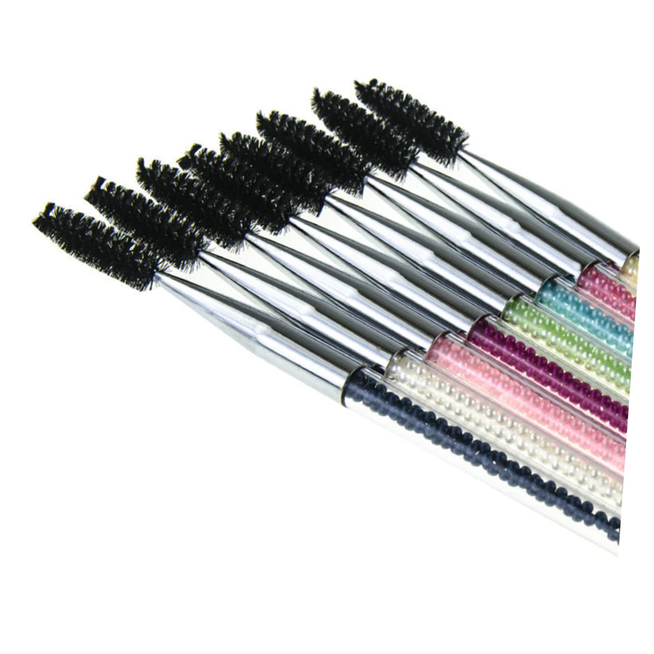 Beavorty Artificial Eyelash Brush Comb Set 3pcs Makeup Supplies for Diy and Professional Use