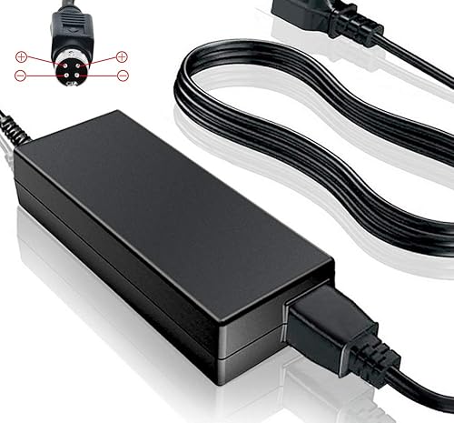 Adaptador de 4 pines 12V AC/DC para Samsung SDE-120N SDE120N 4 canales DVR grabadora de video de seguridad, Sino-American SA60-12V 12VDC Cable