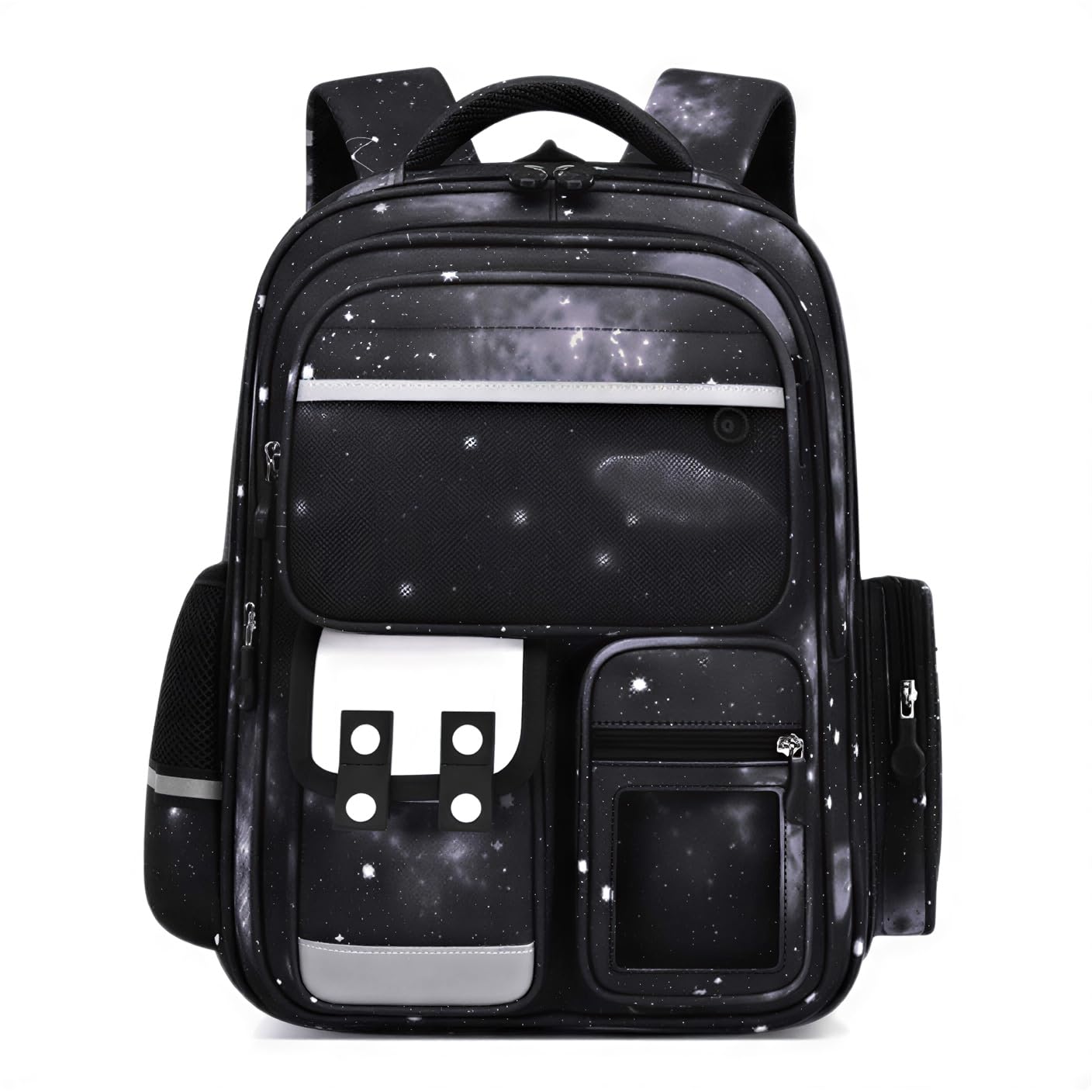 Kids School Bag Lightweight Water-Resistant School Backpack with Multiple Compartments Comfortable for Boys & Girls Brainy Bundle Galaxy Kids Backpack with Keychain (Age 4–6 Years)-picture-14