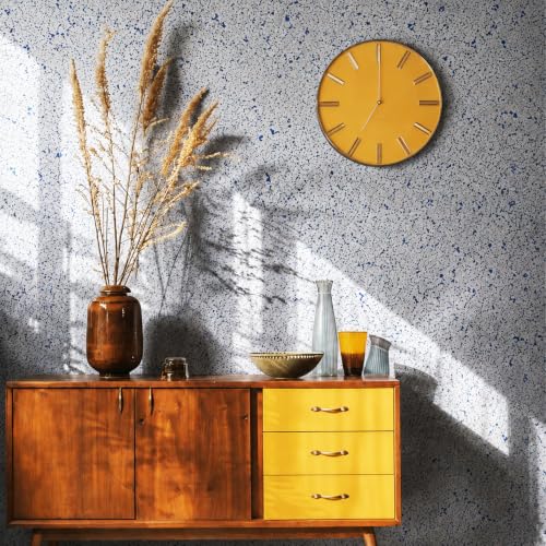 Image of Marble Texture Paint, 3D Designer Stone and Granite Luxury Finish, Washable Water Resistant Acrylic Emulsion, Interior Exterior Ready to use (Glacier Blue)