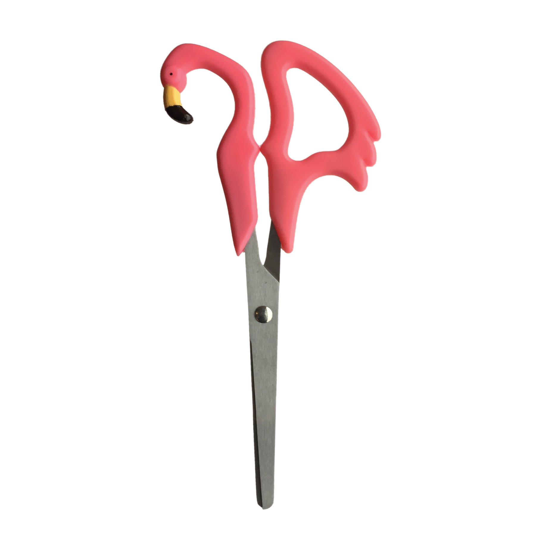 Bubblegum Stuff - Pink Flamingo Scissors - Aesthetic Stuff, Pink Stationery, Stationery, Sharp Stainless Steel Scissors