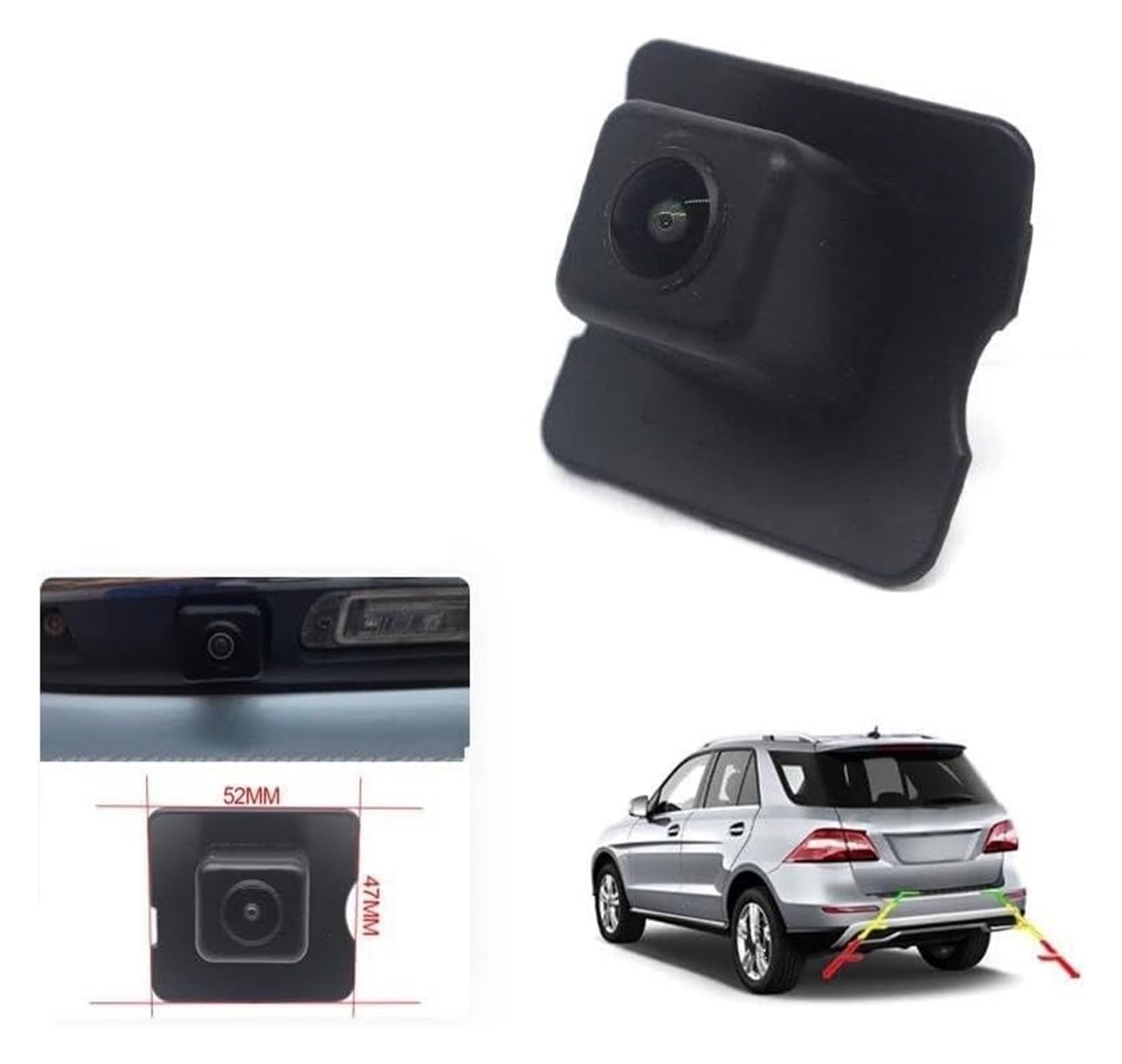 Auto Vista Posteriore Telecamera Per Benz Classe ML W164 ML350 ML330 ML300 ML250 Con Telecamera Di Backup Per Parcheggio Senza Fili Vista Posteriore(Camera with Wireless)