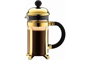 BODUM Chambord French Press Coffee Maker in Lustrous Gold