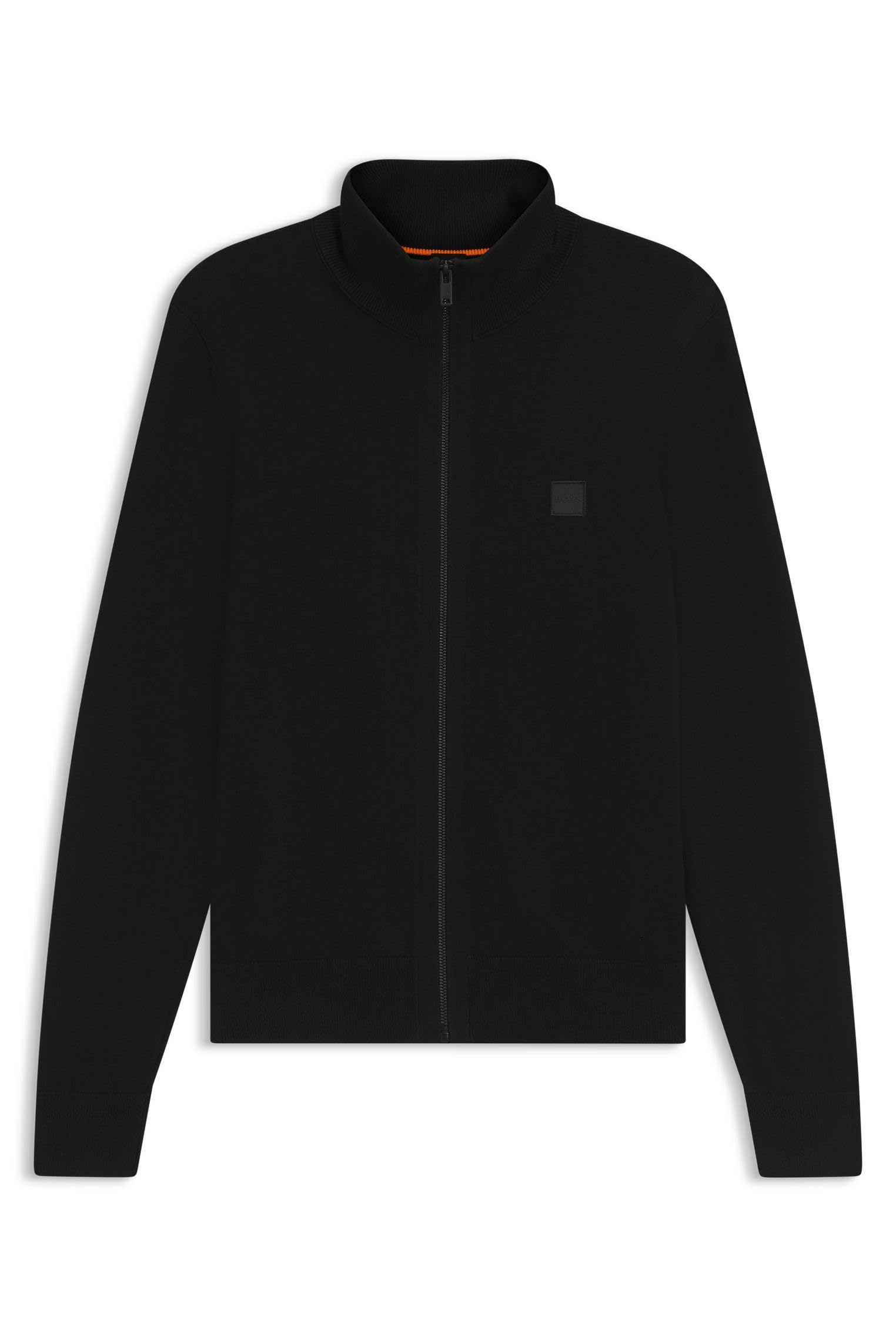 BOSS Herren Kanozip S Strickjacke aus Baumwolle und Kaschmir