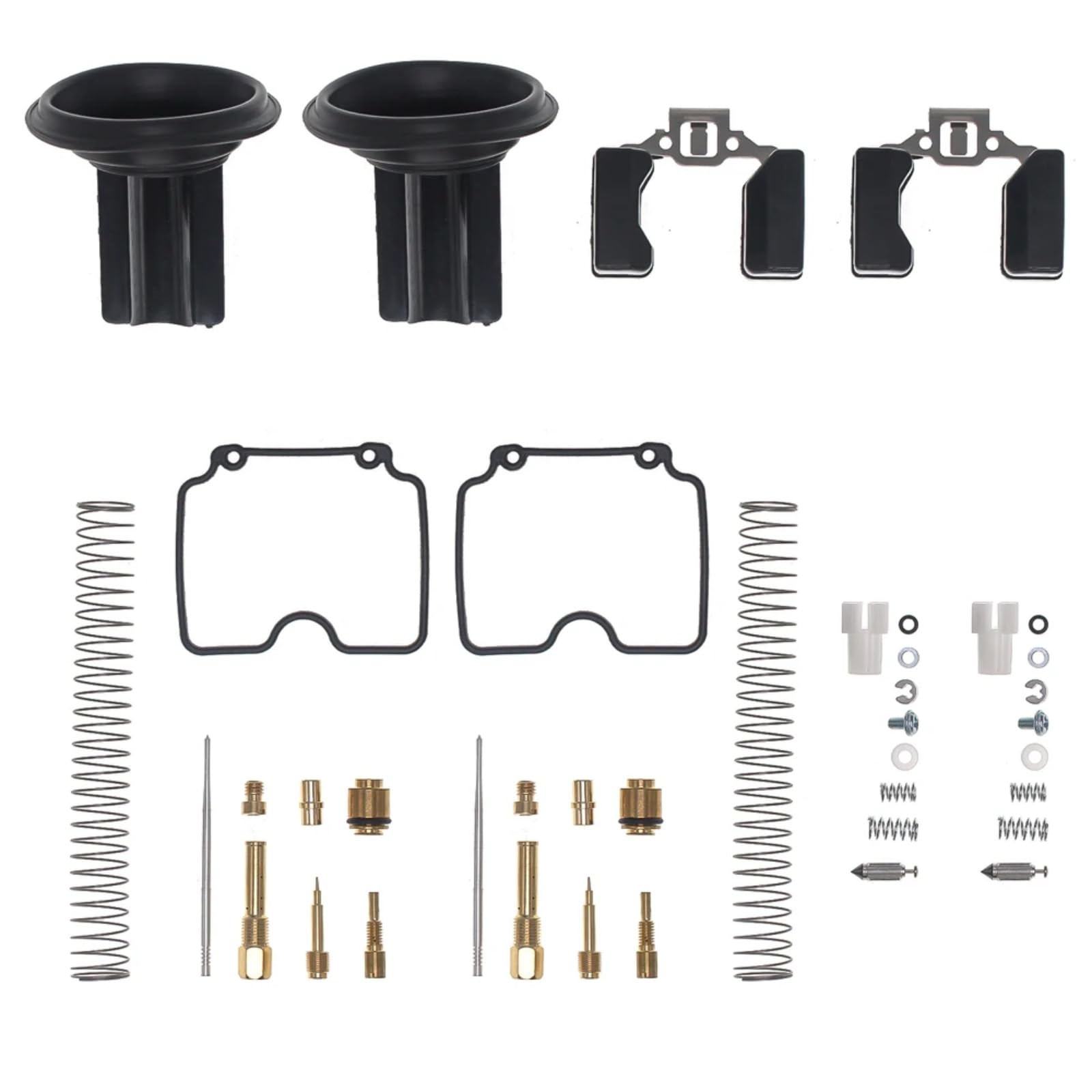 Kit Reparación Carburador Kit De Reparación De Carburador Motocicleta, Pieza De Flotador De Émbolo Compatible Con TK MV30 PD30 30Mm 250Cc ATV Para ATV250 EN250 JS250 QM250GY GXT250 GP200