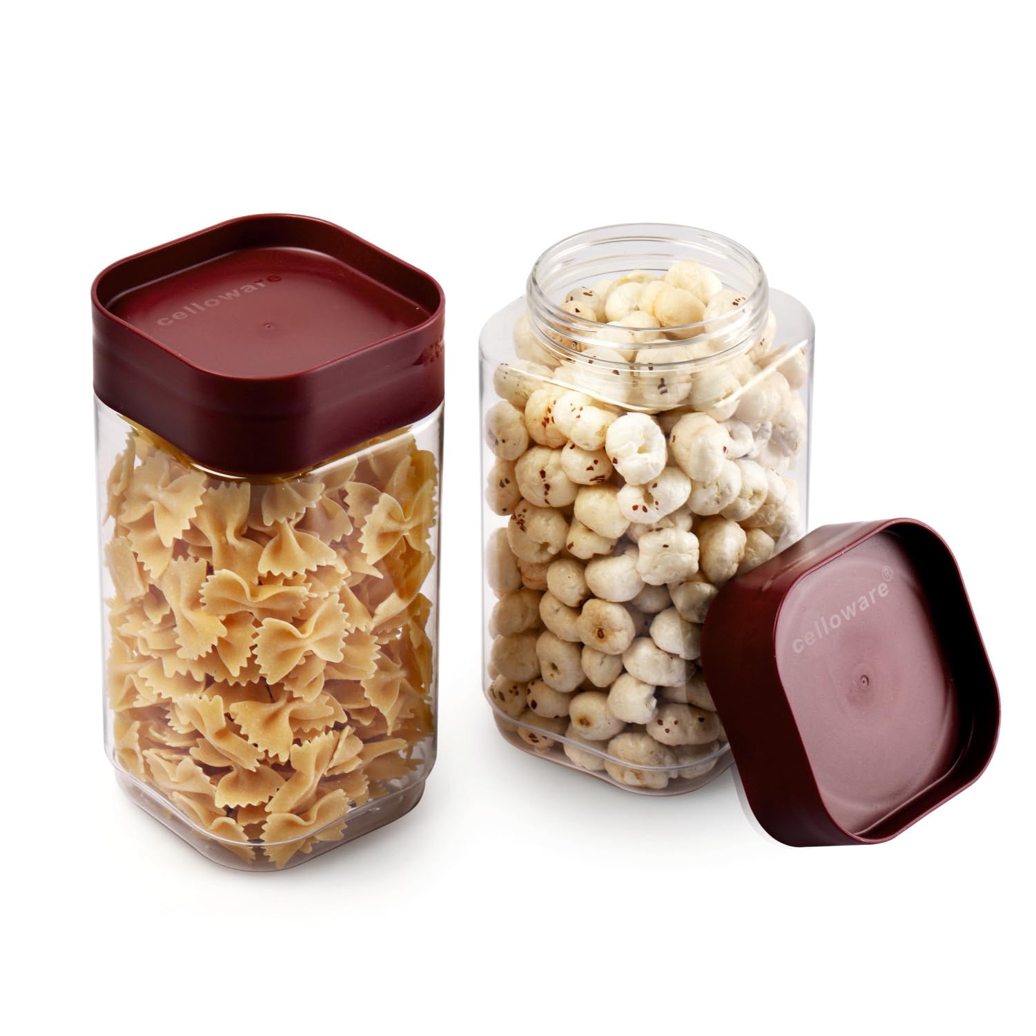 See full amazon price history chart for CELLO Modustack Square Containers | Air Tight Lid and Stackable | For Storage of Food, Pulses, Spice, Cereals, Cookies, Dry Food | Set of 2, 1200ml, Maroon CELLO Modustack Square Containers | Air Tight Lid and Stackable | For Storage of Food, Pulses, Spice, Cereals, Cookies, Dry Food | Set of 2, 1200ml, Maroon (B0C94TH552) Amazon Price History, Amazon Price Tracker