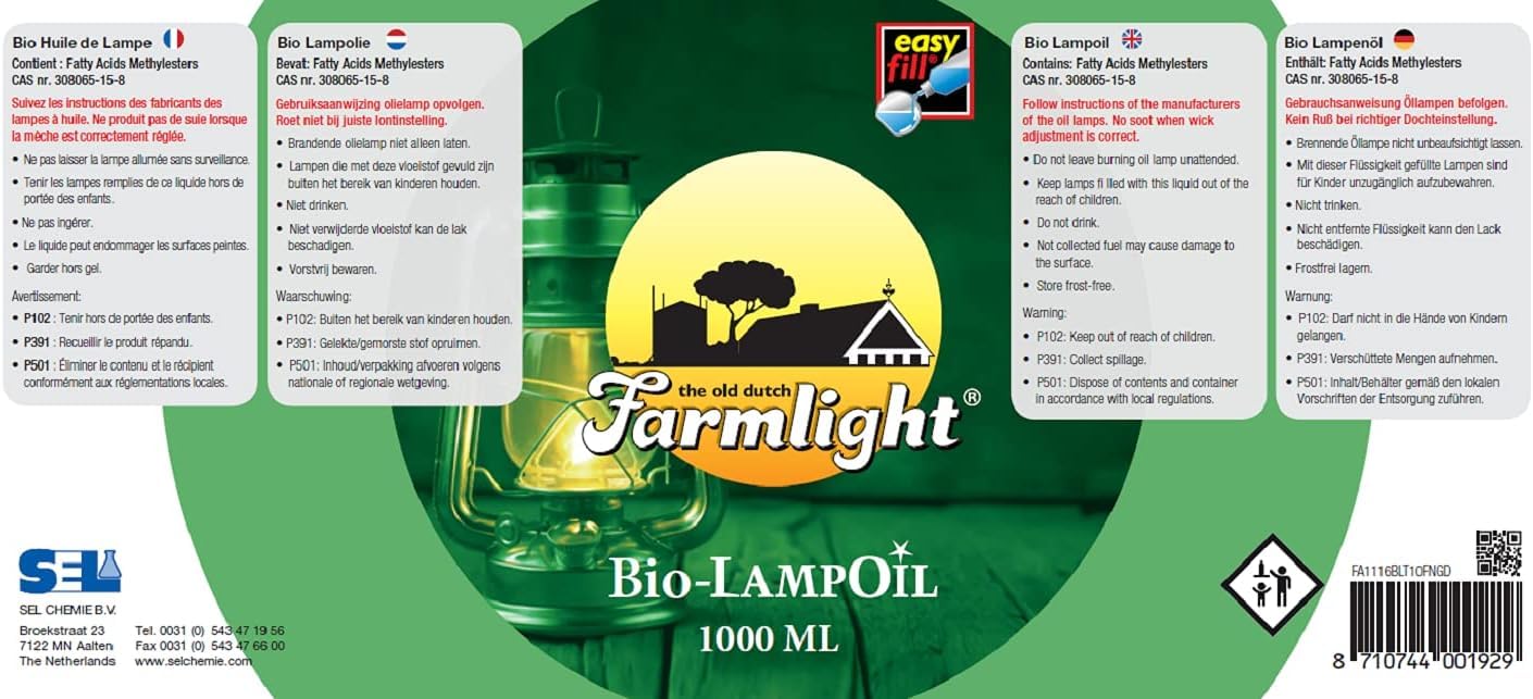 Olio Per Lampade Biologico 3L - Cera Liquida Inodore Per Torce E Fornelli - Foto 11